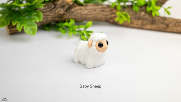 Baby Sheep – ruchoma figurka 3D FDM - obrazek 2