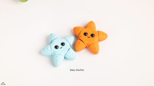 Baby Starfish – ruchoma figurka 3D FDM - obrazek 4