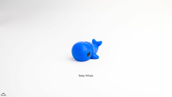 Baby Whale – ruchoma figurka 3D FDM - obrazek 5