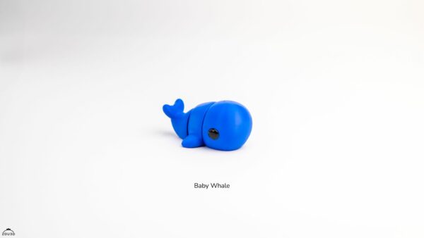 Baby Whale – ruchoma figurka 3D FDM - obrazek 4