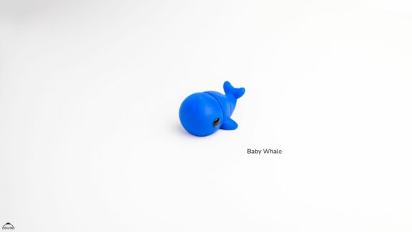 Baby Whale – ruchoma figurka 3D FDM - obrazek 3