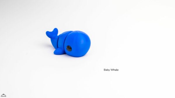 Baby Whale – ruchoma figurka 3D FDM - obrazek 2