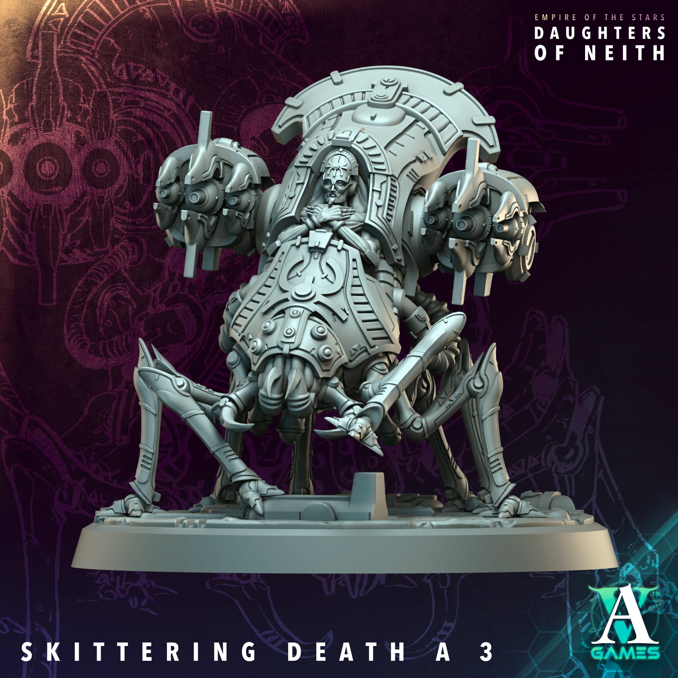 Zestaw Skittering Death Alpha – 3 jednostki - obrazek 2