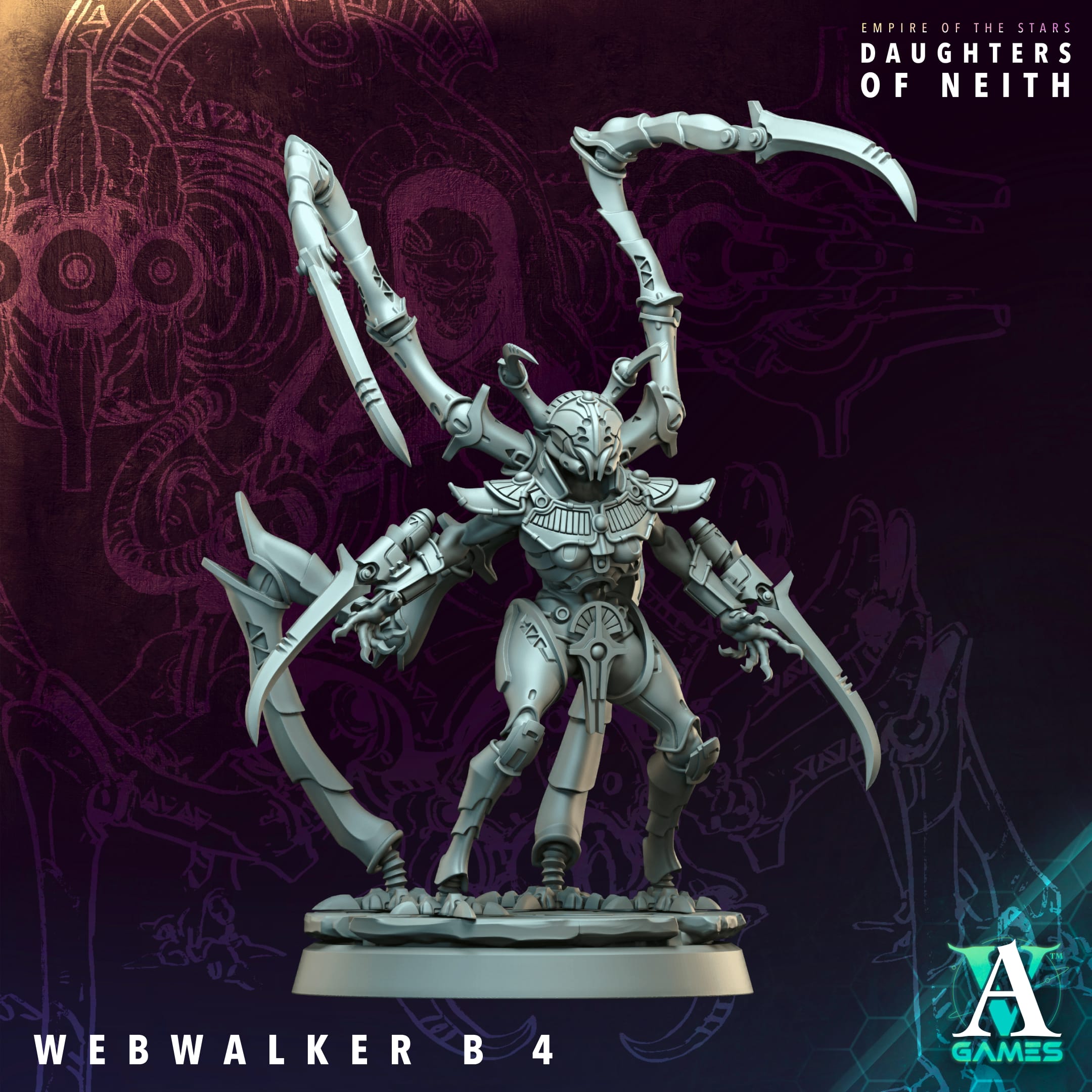 Zestaw 6 figurek Webwalkers Beta - obrazek 5