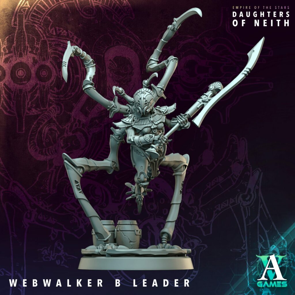 Zestaw 6 figurek Webwalkers Beta