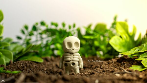 Tiny Alien Skeleton – ruchoma figurka 3D FDM - obrazek 4