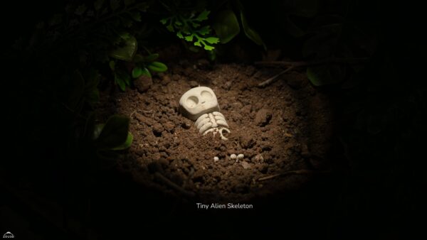 Tiny Alien Skeleton – ruchoma figurka 3D FDM - obrazek 10