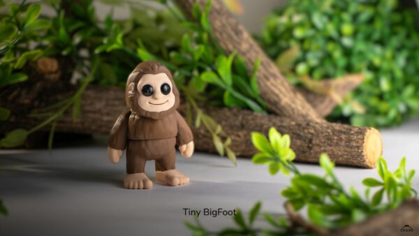 Tiny BigFoot – ruchoma figurka 3D FDM - obrazek 3