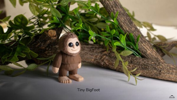 Tiny BigFoot – ruchoma figurka 3D FDM - obrazek 2