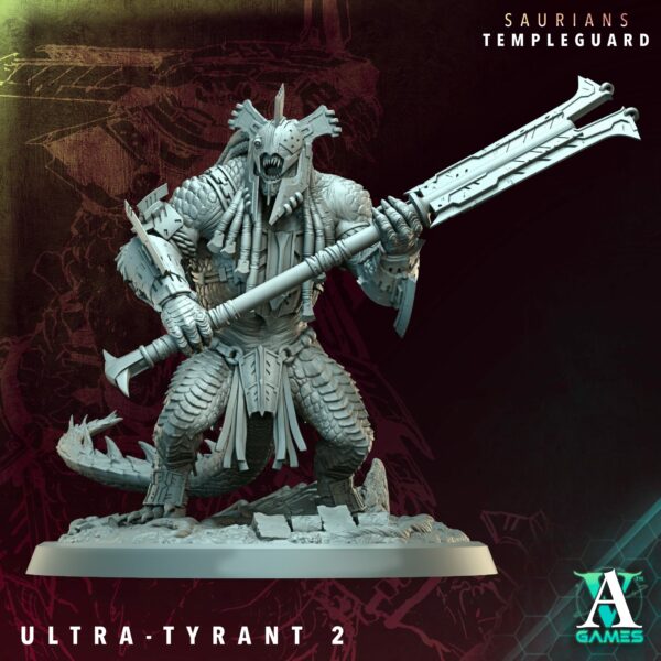 Saurians Templeguard – Ultra-Tyrants (zestaw 5 figurek) - obrazek 3