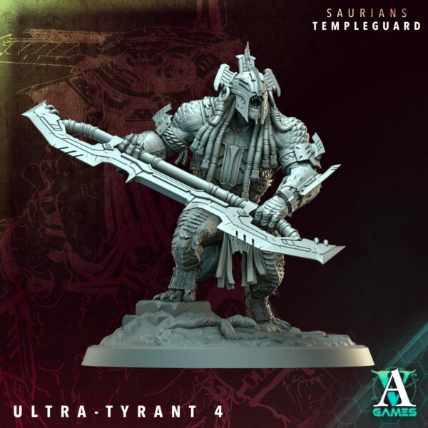 Saurians Templeguard – Ultra-Tyrants (zestaw 5 figurek) - obrazek 5