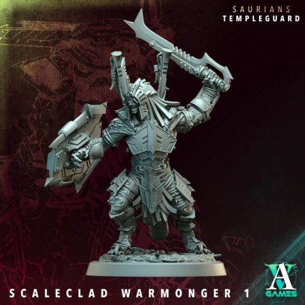 Saurians Templeguard – Scaleclad Warmongers (zestaw 6 figurek)