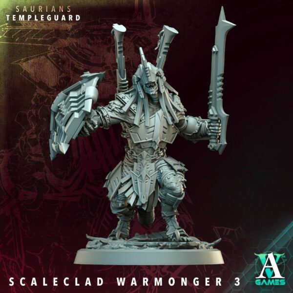 Saurians Templeguard – Scaleclad Warmongers (zestaw 6 figurek) - obrazek 3