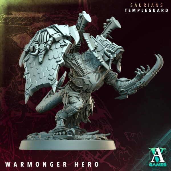 Saurians Templeguard – Warmonger Hero