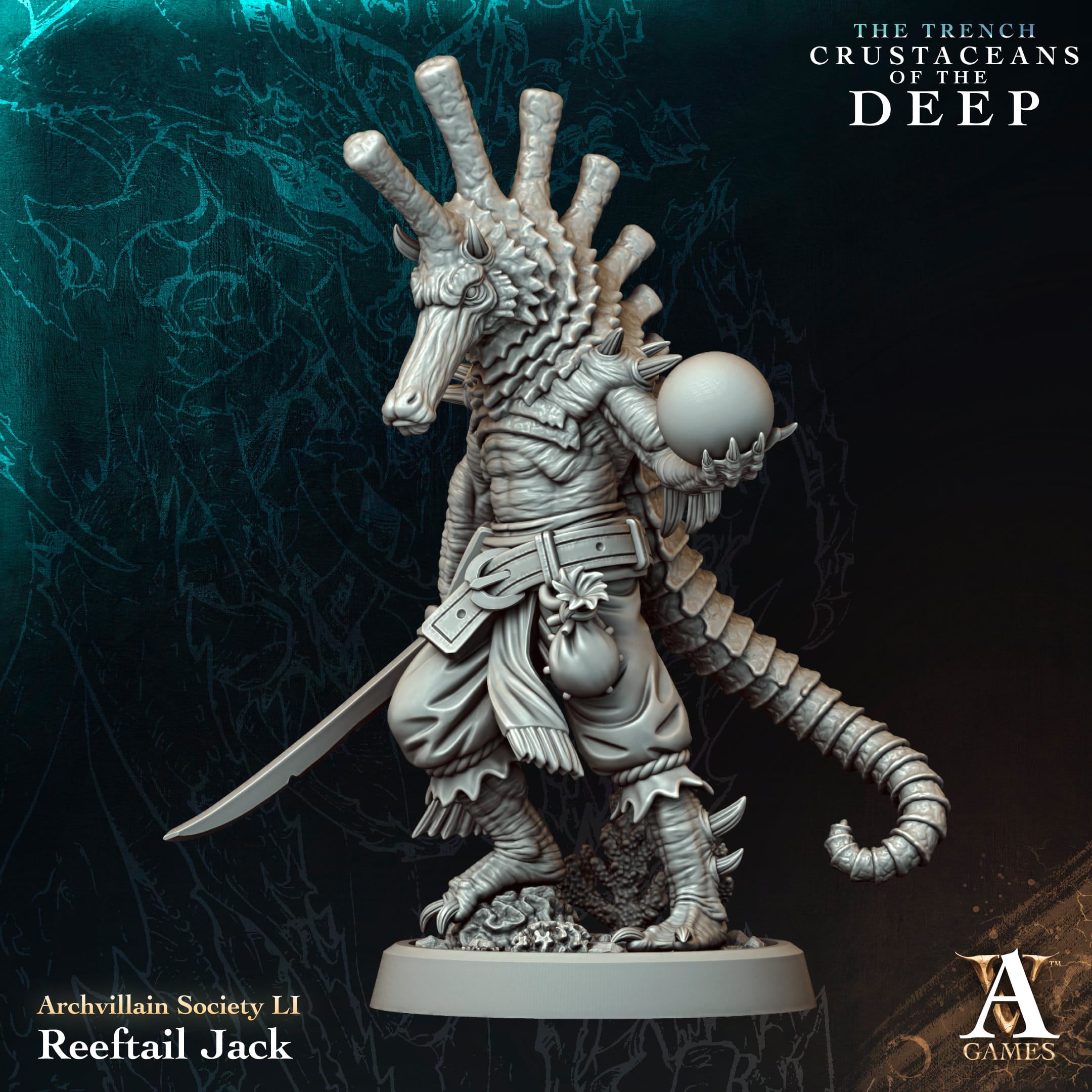 Reeftail Jack - Crustaceans of the Deep