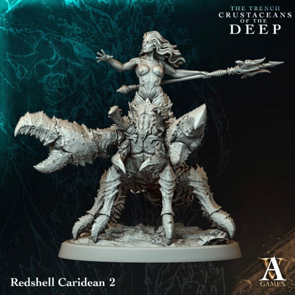 Redshell Caridean - Crustaceans of the Deep – zestaw 4 figurek - obrazek 2