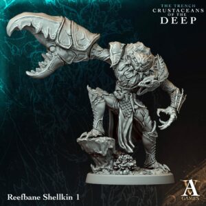 Reefbane Shellkin - Crustaceans of the Deep – zestaw 4 figurek