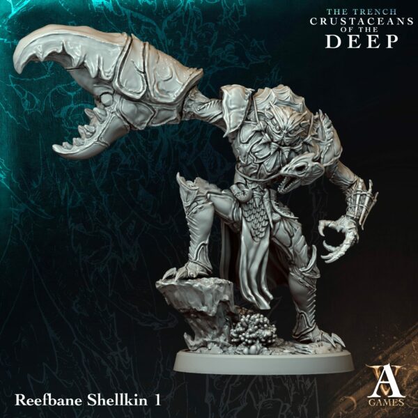 Reefbane Shellkin - Crustaceans of the Deep – zestaw 4 figurek