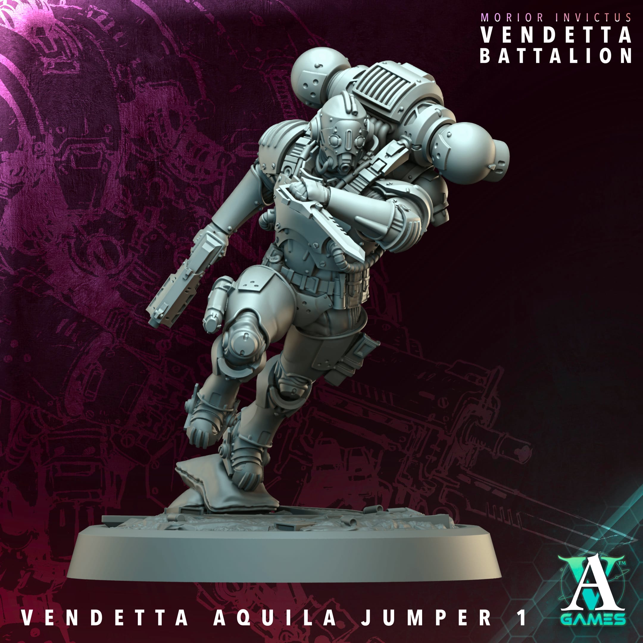 Vendetta Aquila Jumper Squad - Zestaw 6 figurek - obrazek 2