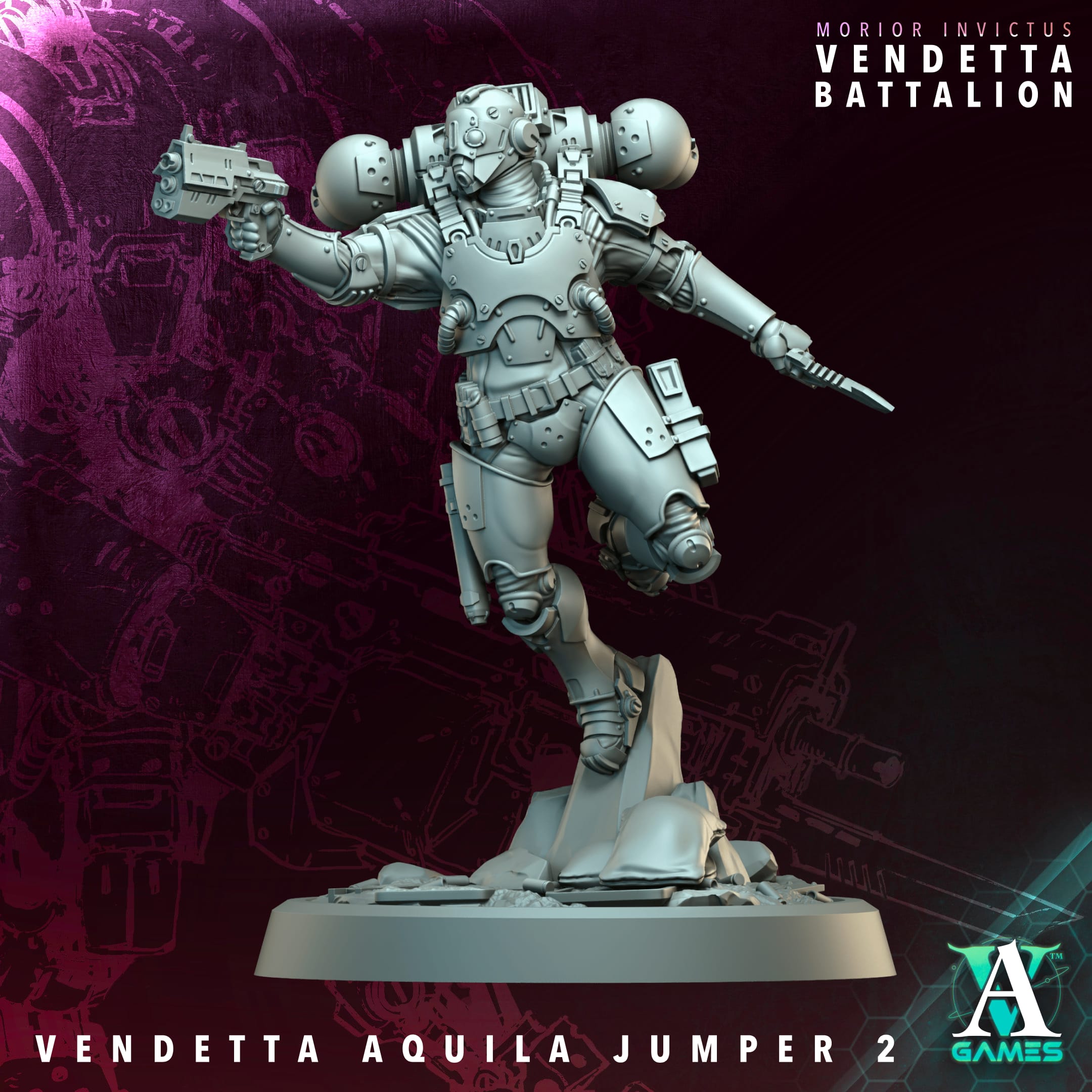 Vendetta Aquila Jumper Squad - Zestaw 6 figurek - obrazek 3