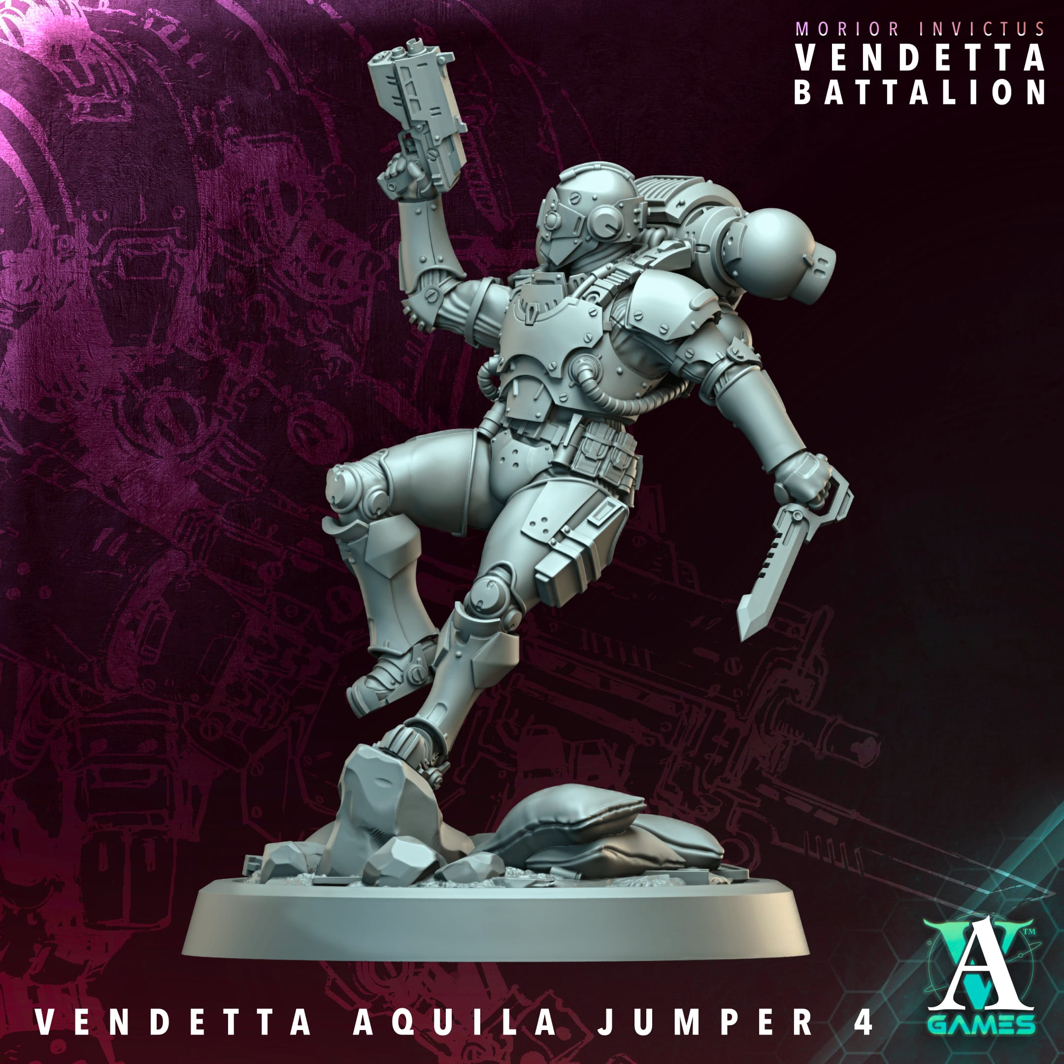 Vendetta Aquila Jumper Squad - Zestaw 6 figurek - obrazek 5