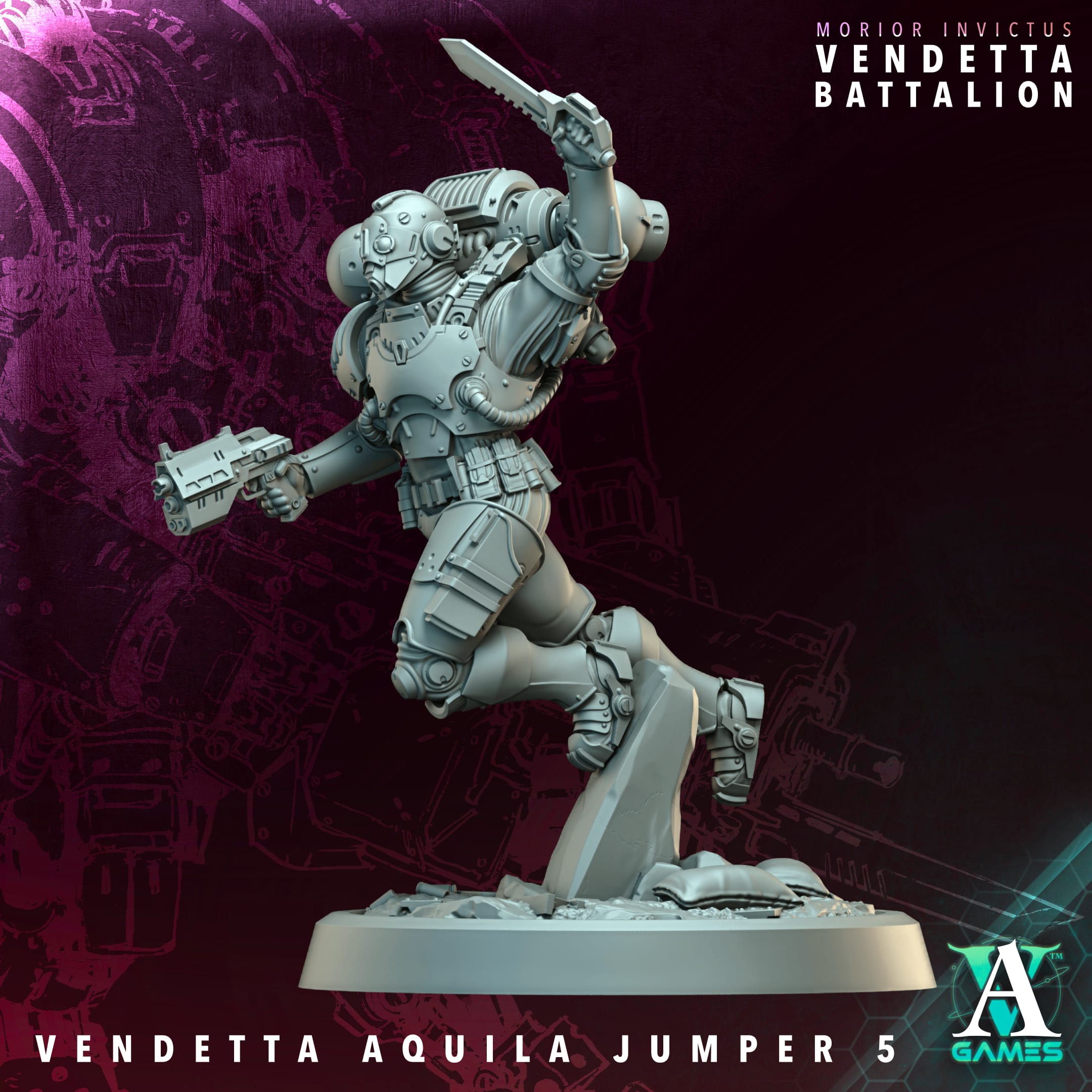 Vendetta Aquila Jumper Squad - Zestaw 6 figurek - obrazek 6