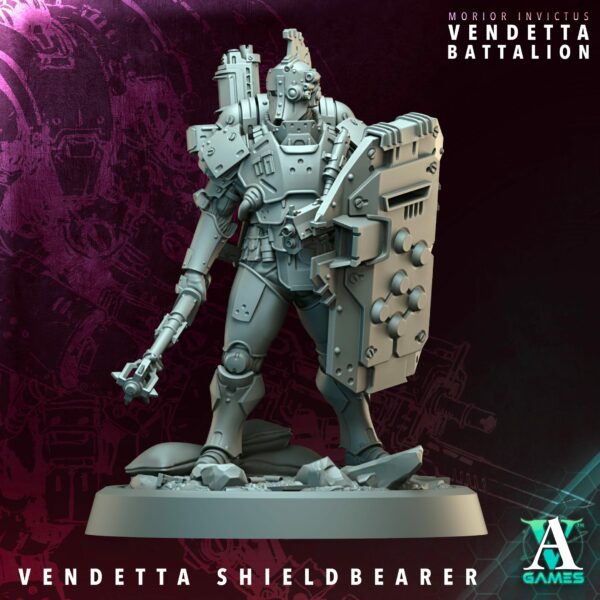 Vendetta Shieldbearer - bohater linii frontu