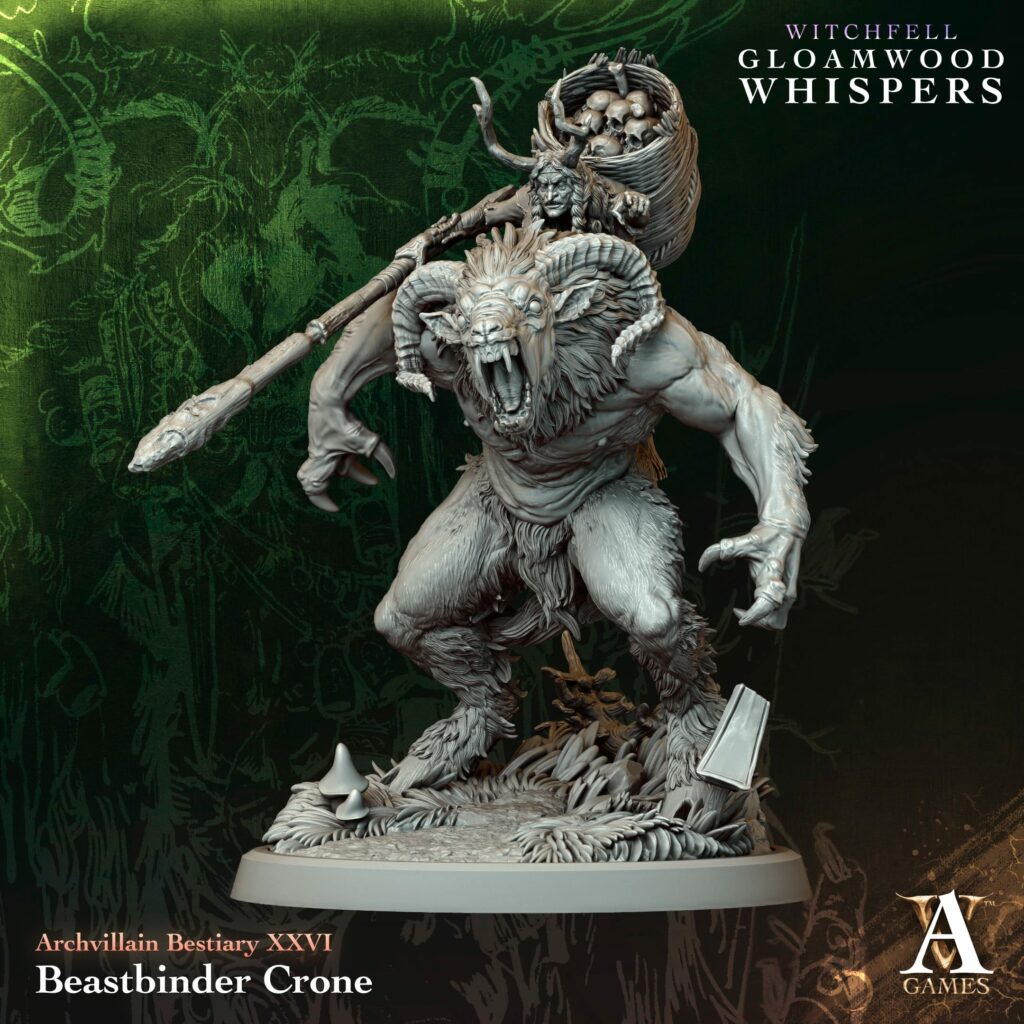Beastbinder Crone - Witchfell - Gloamwood Whispers