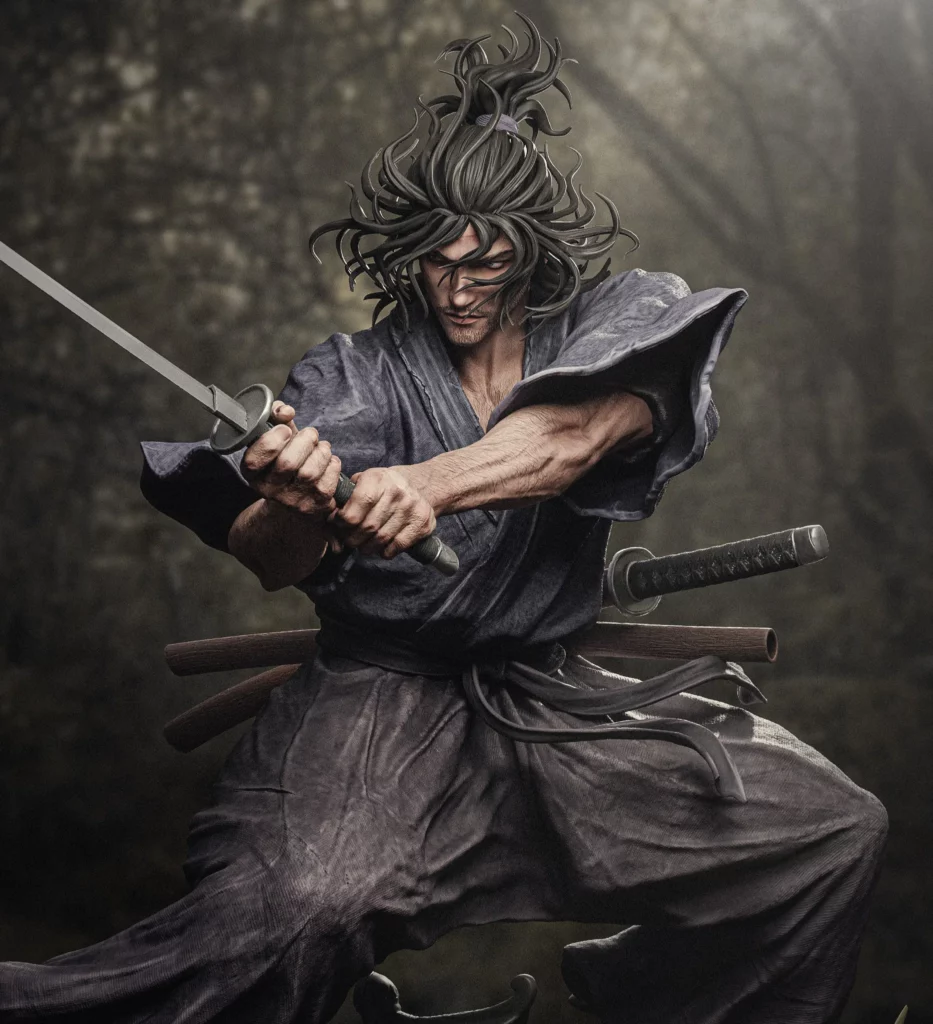Miyamoto Musashi – Statuetka kolekcjonerska 1:6 ~34 cm