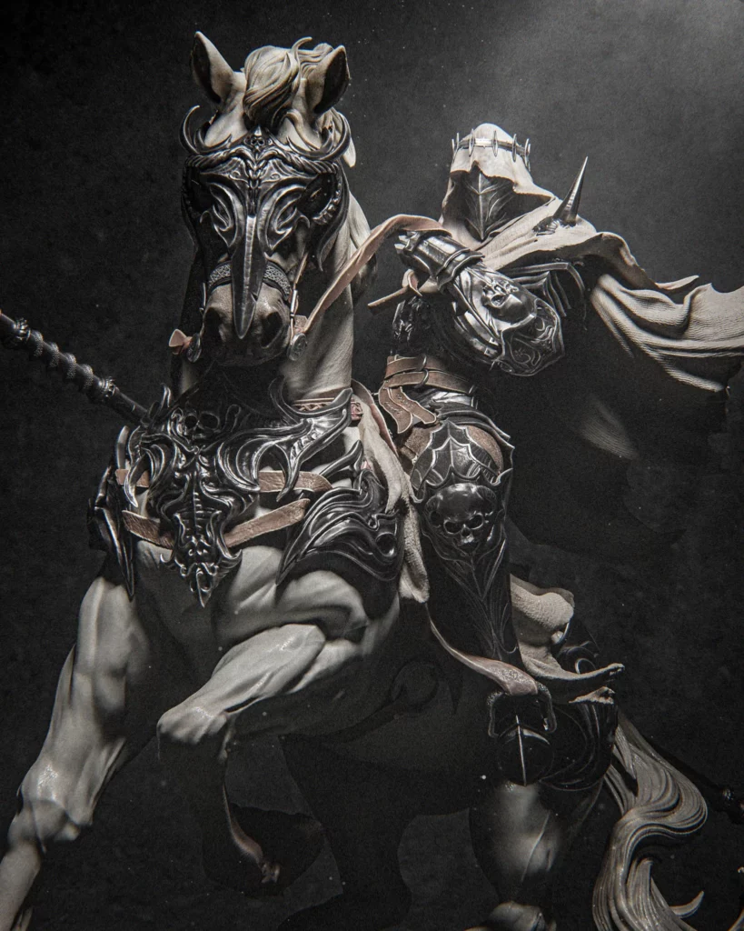 Dareios – Statuetka kolekcjonerska 1:6 ~50 cm