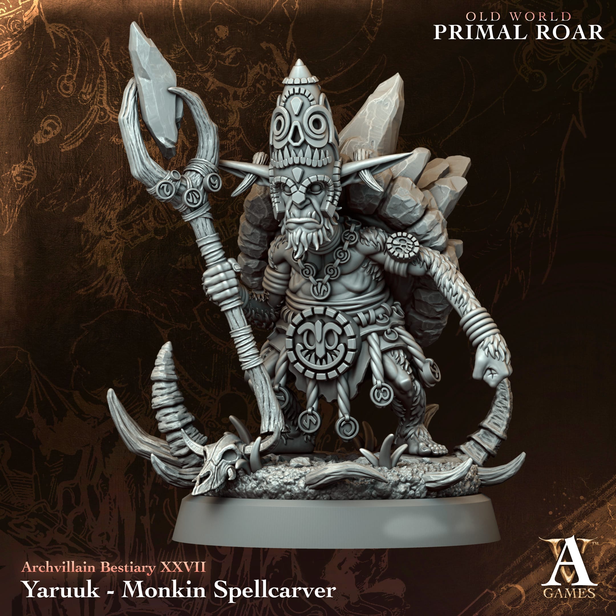 Yaruuk – Monkin Spellcarver - Primal Roar