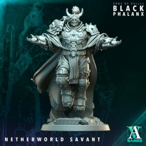 Netherworld Savant & Conclave – Sons of Hellas Black Phalanx – Zestaw 5 Figurek