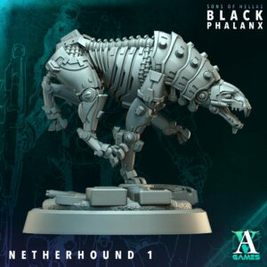 Netherhounds – Sons of Hellas Black Phalanx – Zestaw 3 Figurek