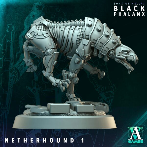 Netherhounds – Sons of Hellas Black Phalanx – Zestaw 3 Figurek