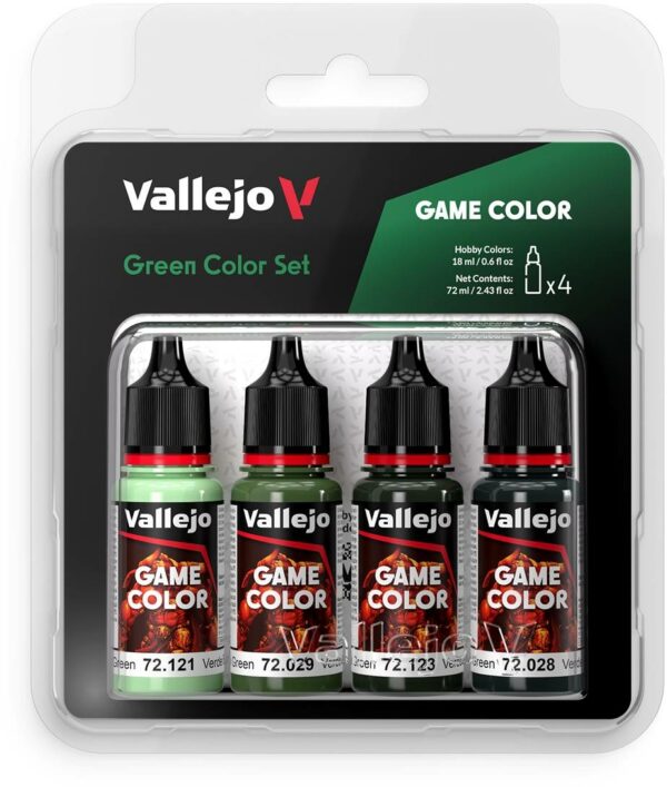 Vallejo: Game Color - Green Color Set