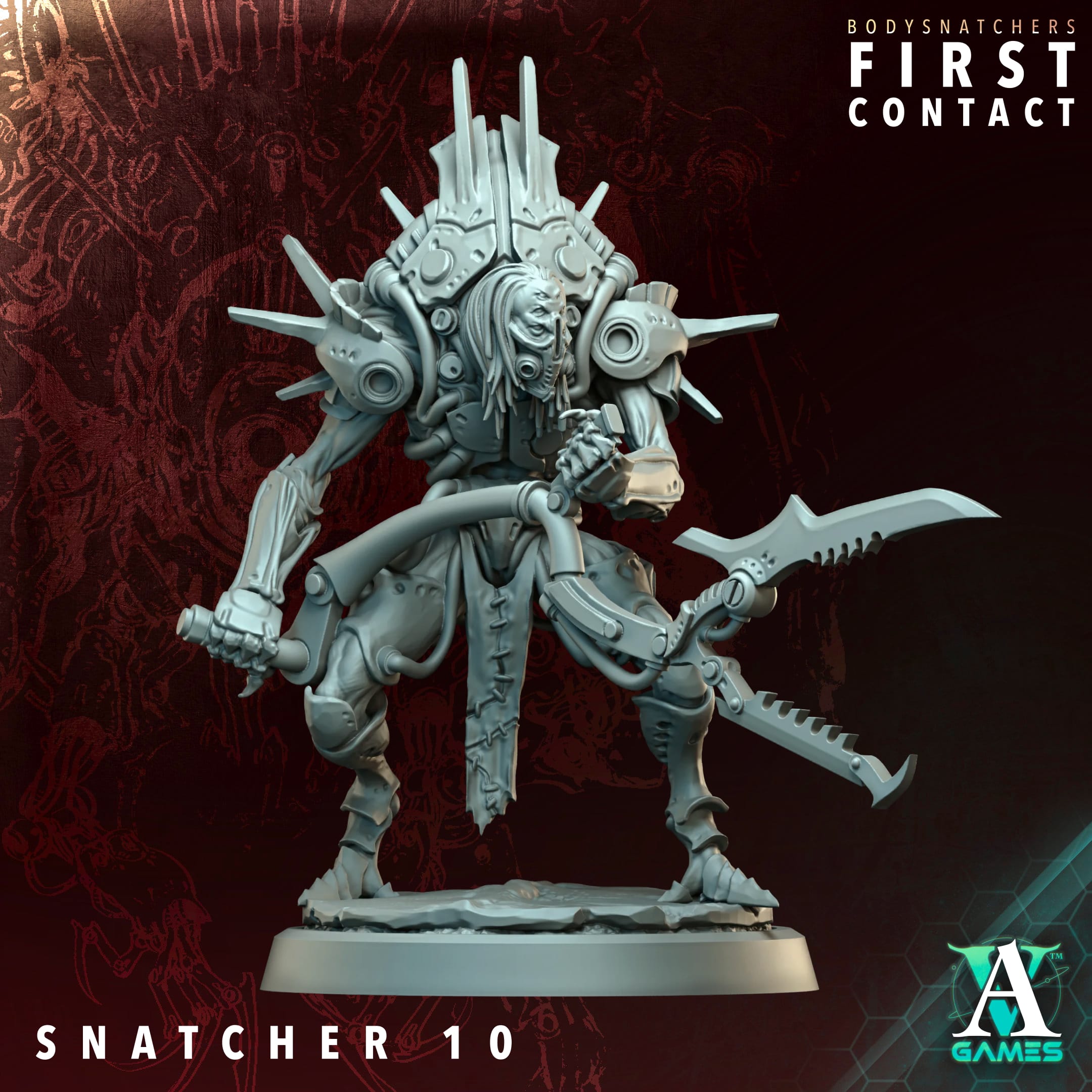 Bodysnatchers - zestaw 10 figurek Snatchers - obrazek 3
