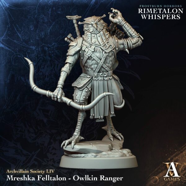Rimetalon Whispers - Mreshka Felltalon - Owlkin Ranger