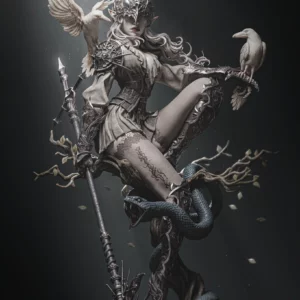 Lenora – Queen of Crows – Statuetka kolekcjonerska 1:6 ~42cm