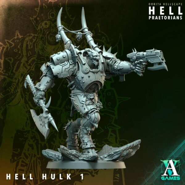 Hell Praetorians - Hell Hulk squad - zestaw 9 figurek