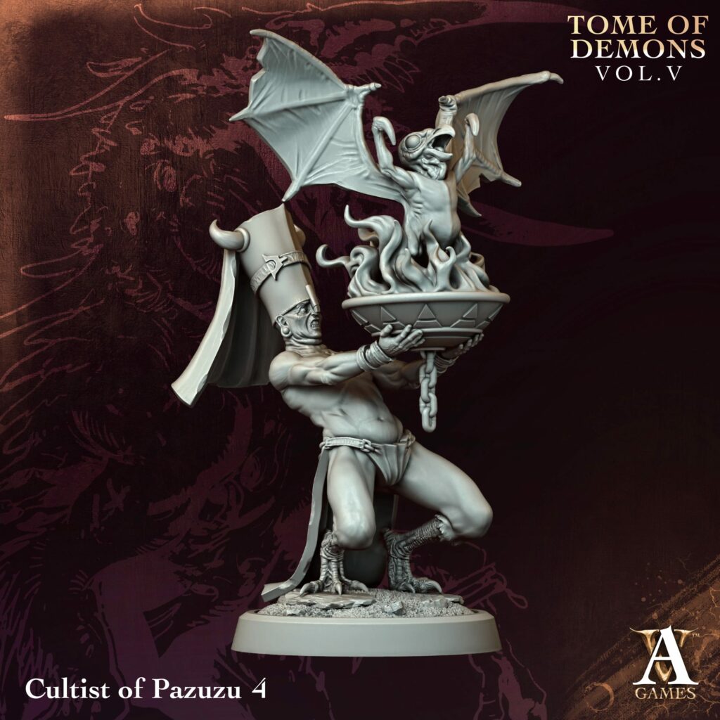 Tome of Demons VOL.5 – Cultists of Pazuzu – Dark Ritual Set – zestaw 4 figurek