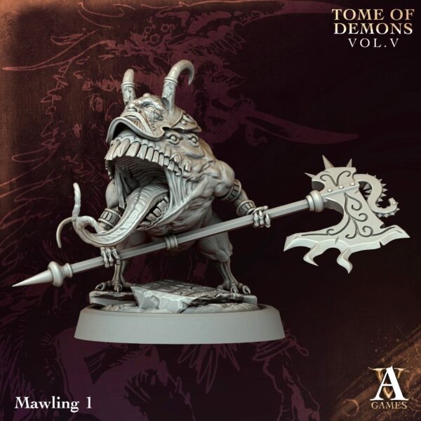 Tome of Demons VOL.5 – Mawlings of Pazuzu – Demonic Skirmish Pack – zestaw 4 stworzeń