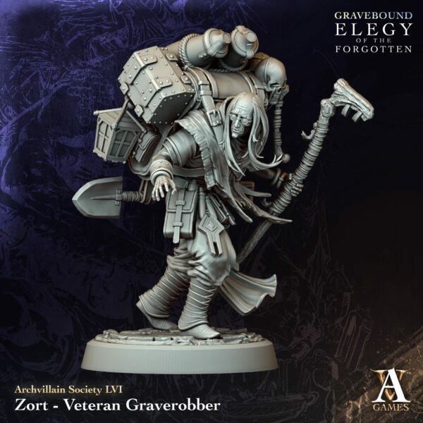 Zort – Veteran Graverobber - Gravebound - Elegy of the Forgotten