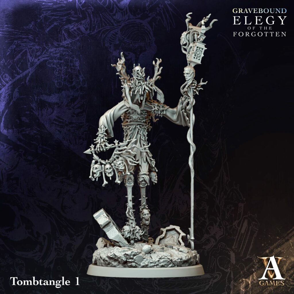 Tombtangle — Zestaw 4 Figurek – Gravebound – Elegy of the Forgotten