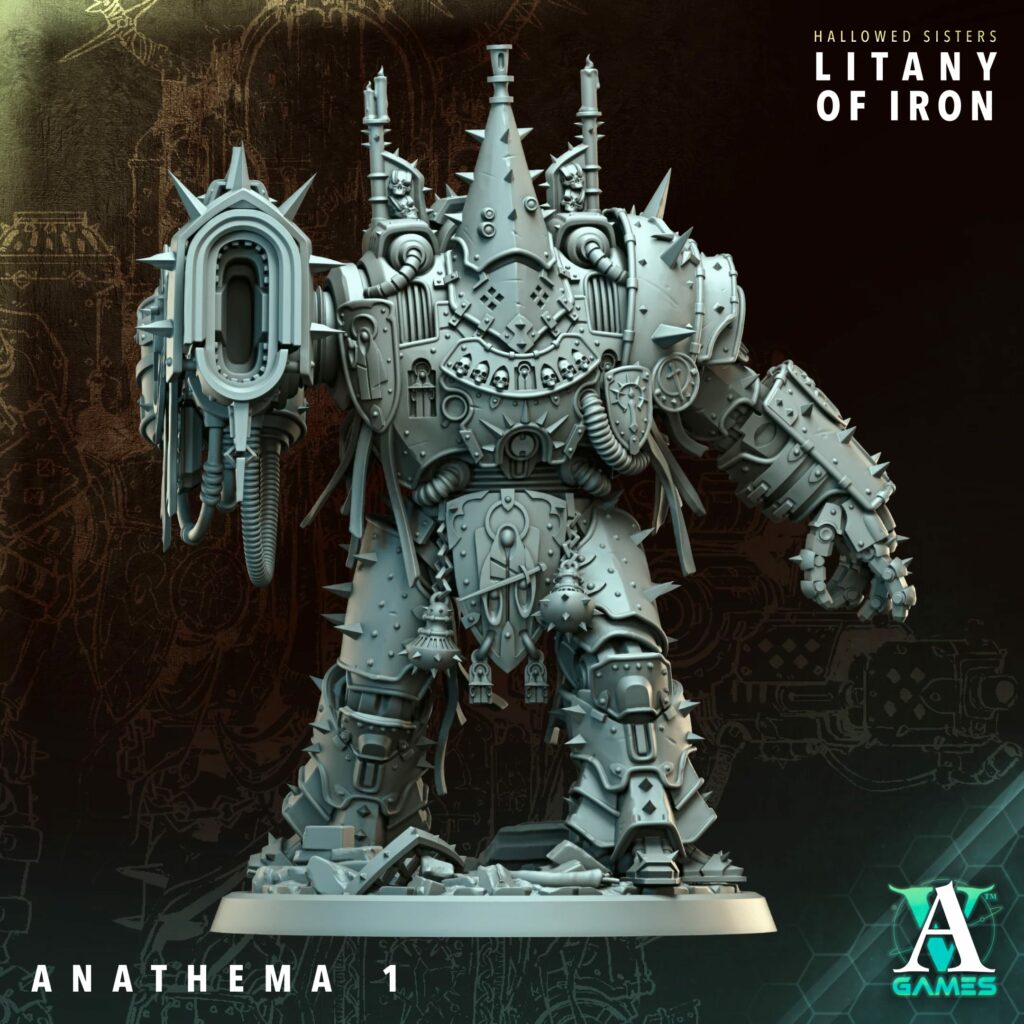 Anathema - Hallowed Sisters – Litany of Iron (zestaw 2 figurek)