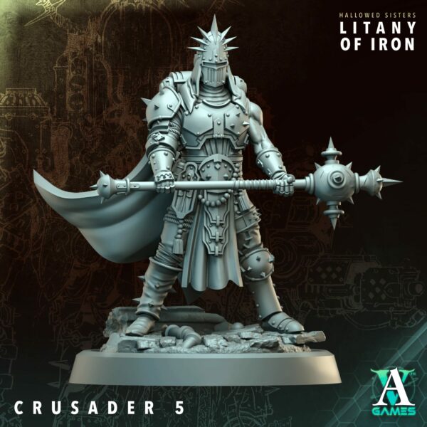 Crusader Squad – Hallowed Sisters – Litany of Iron (zestaw 5 figurek)