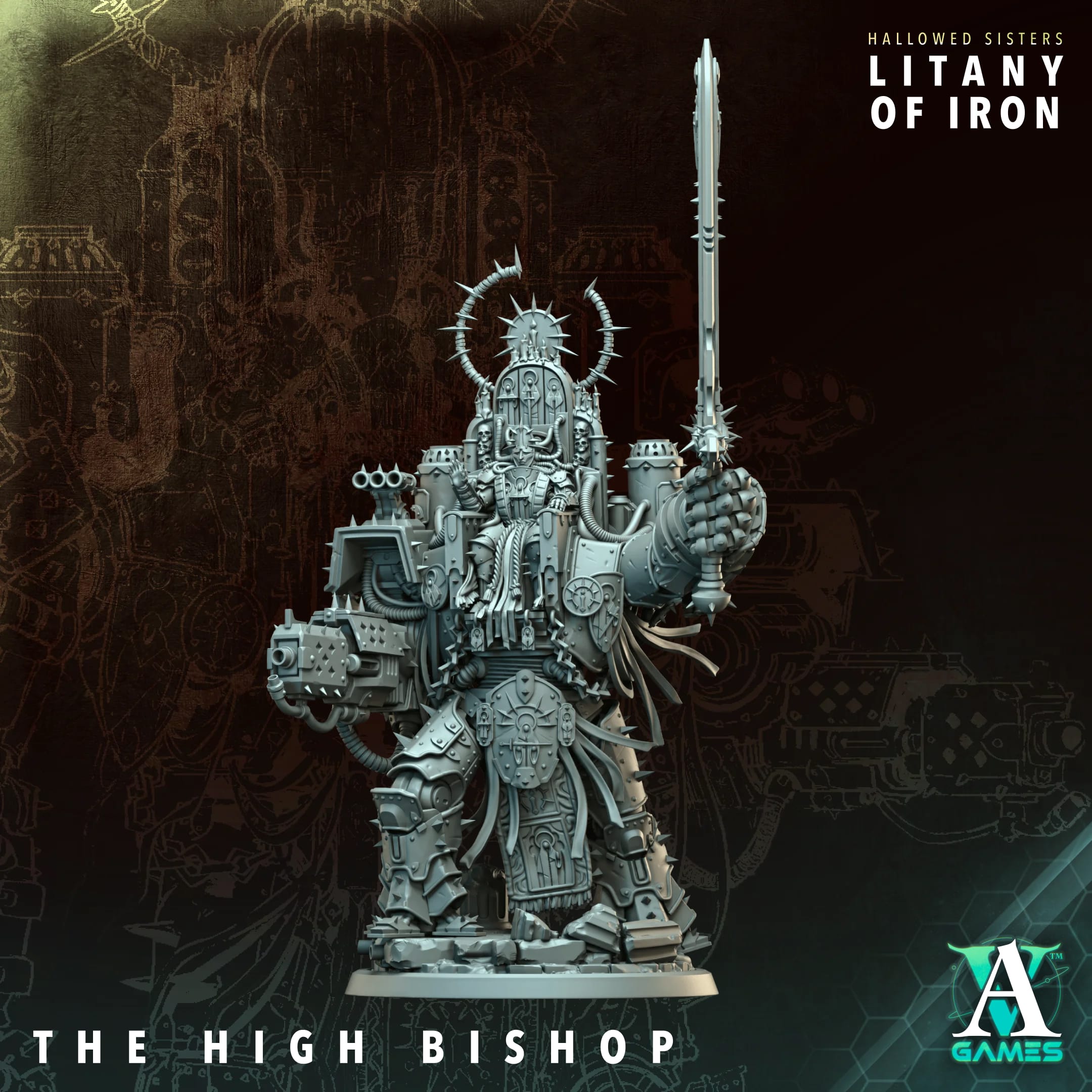 The High Bishop – Hallowed Sisters – Litany of Iron - obrazek 2