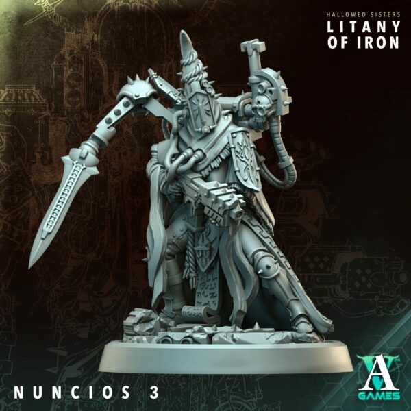 Nuncios – Hallowed Sisters – Litany of Iron (Zestaw 3 figurek)