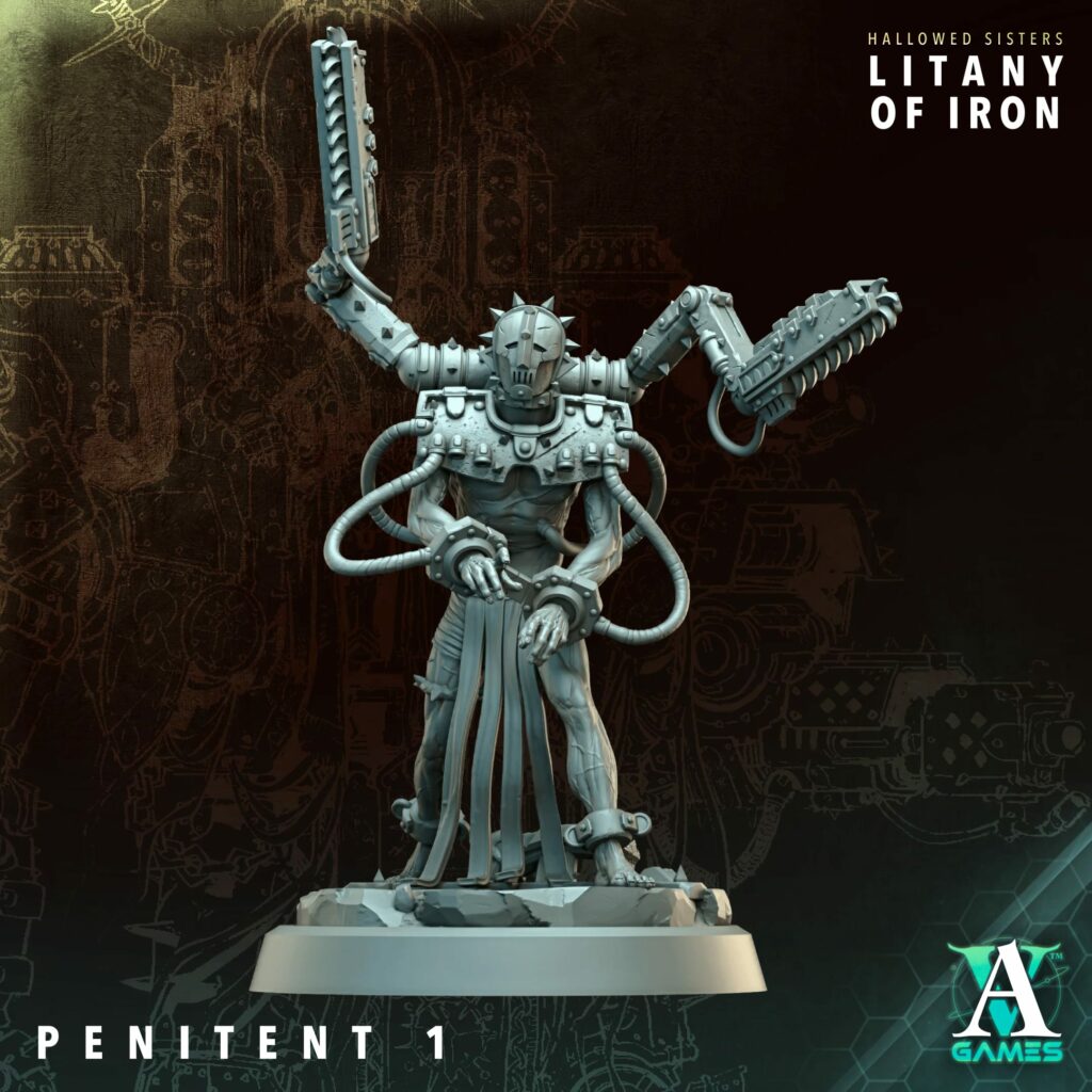 Penitent – Hallowed Sisters – Litany of Iron (Zestaw 5 figurek)