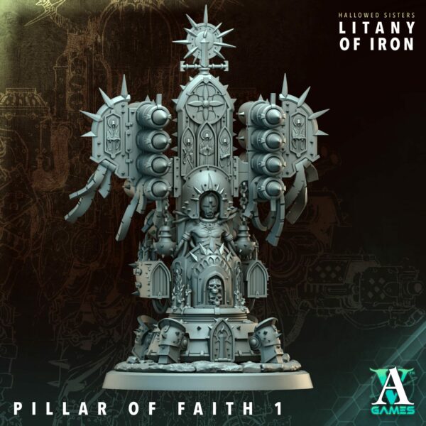 Pillar of Faith – Hallowed Sisters – Litany of Iron (Zestaw 2 figurek)
