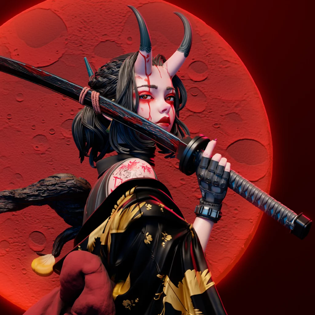 Oni - Statuetka kolekcjonerska - 1:6 ~48cm